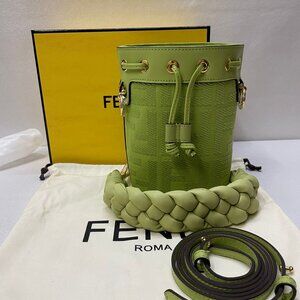 Fendi Monogram Two Way Bucket Bag